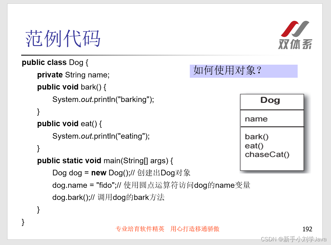 34双体系Java学习之对象的创建和引用