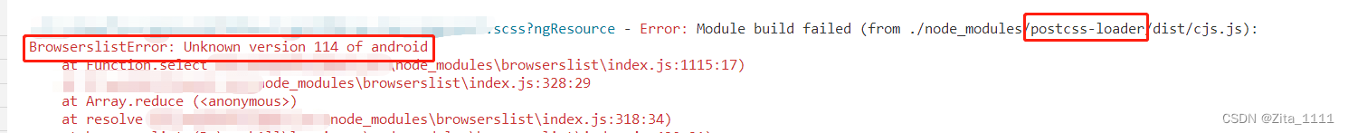 BrowserslistError