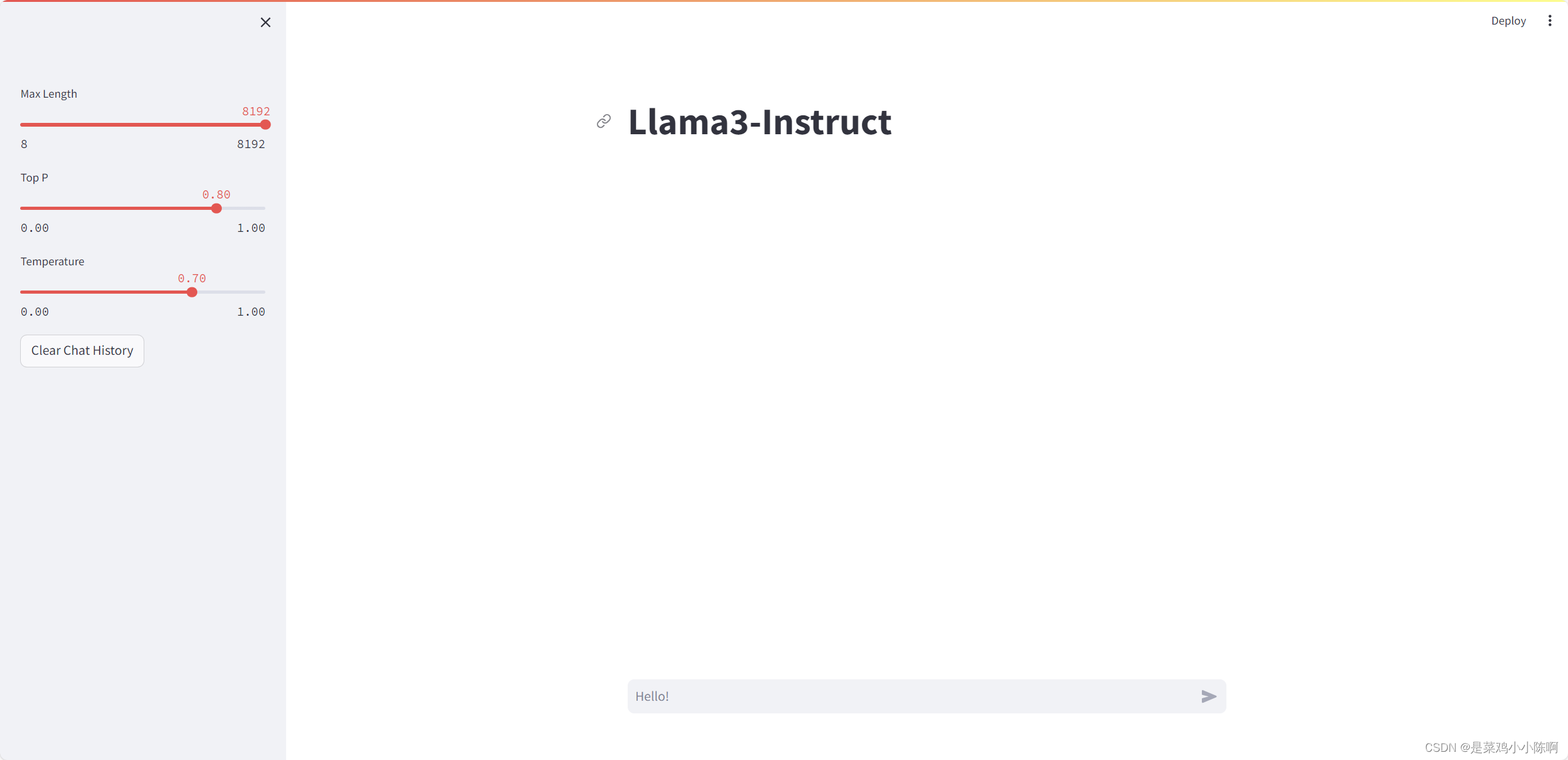  LLama3 | 一. 本地 Web Demo 部署