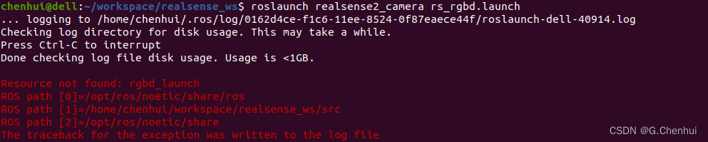 【RealSense】Ubuntu20.04 安装 Intel® RealSense™ ROS 并使用 D435i 测试
