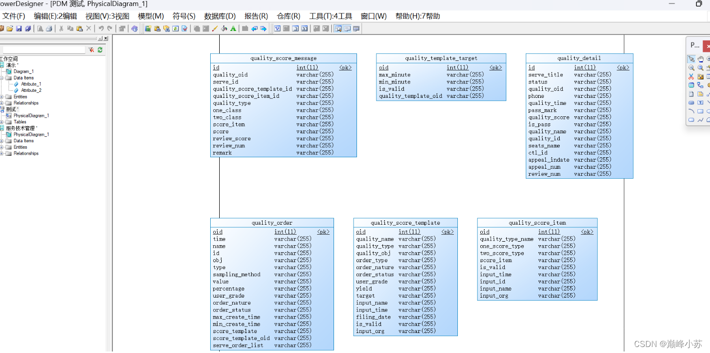 PowerDesigner画模型工具下载安装及基本操作