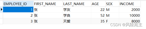 记录Python链接mysql数据的增删改查方法