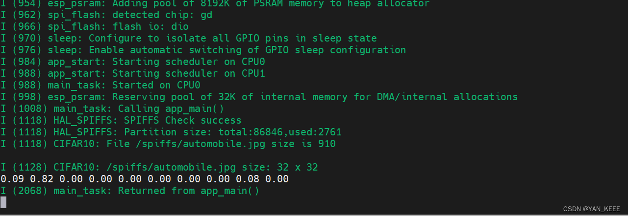 [ESP32]：TFLite Micro推理CIFAR10模型