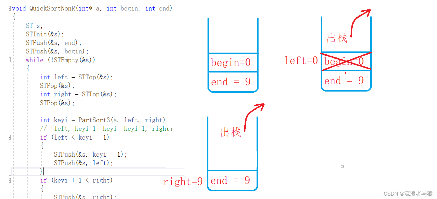 【C语言】数据结构——排序二（快排）