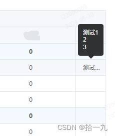 elementui el-tooltip文字提示组件弹出层内容格式换行处理