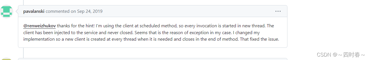 Java向ES库中插入数据报错：I/O reactor status: STOPPED