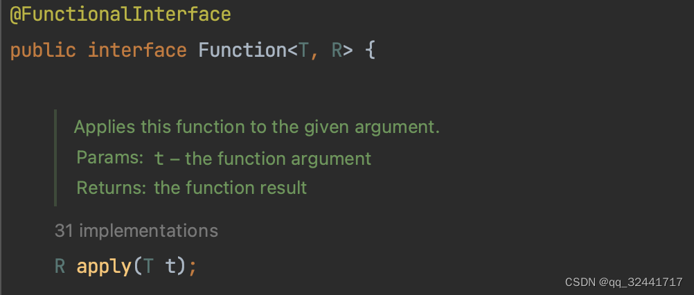 Function