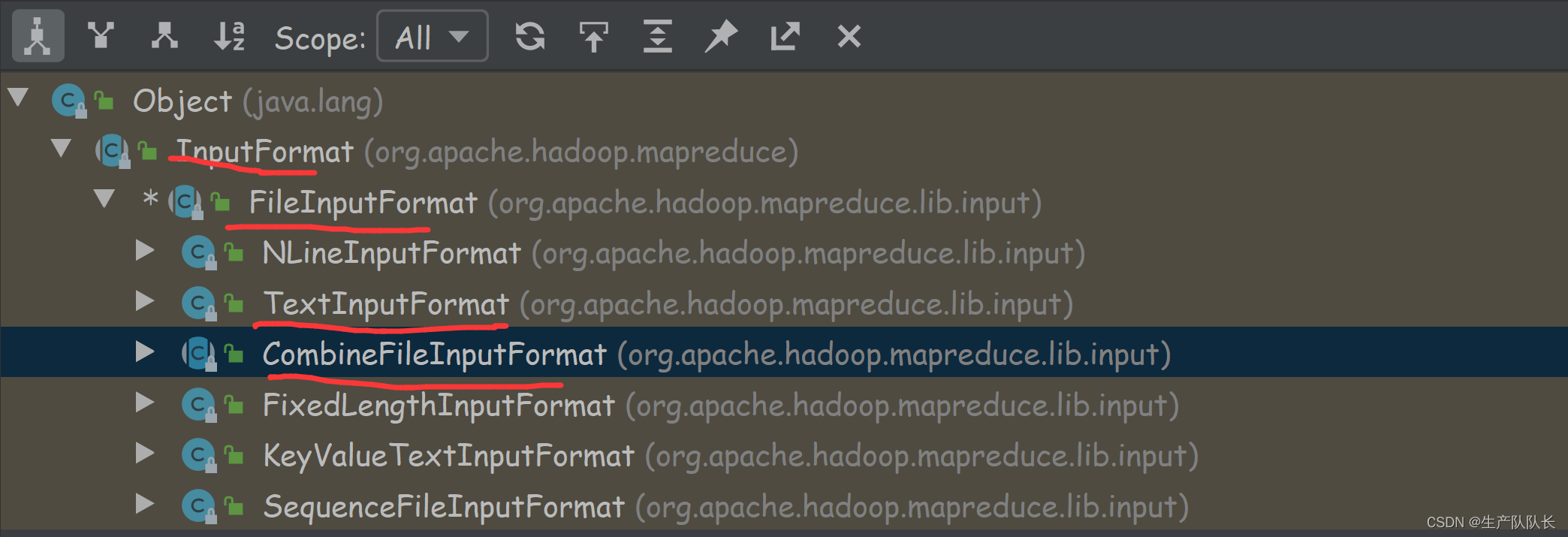 Hadoop3：MapReduce源码解读之Map阶段的CombineFileInputFormat切片机制（4）