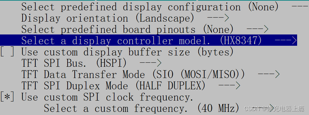 ESP32S3+HX8347+3线SPI运行LVGL例程