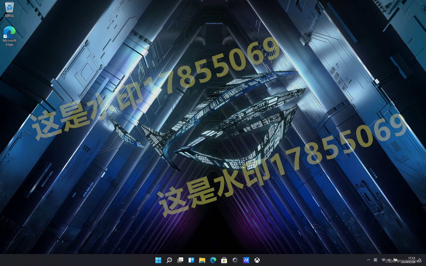 ASUS华硕ROG冰刃6双屏GX650RX工厂模式原厂Windows11系统 带MyASUS WinRE恢复重置功能 恢复出厂开箱状态