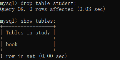 MySQL 基础知识（四）之表操作