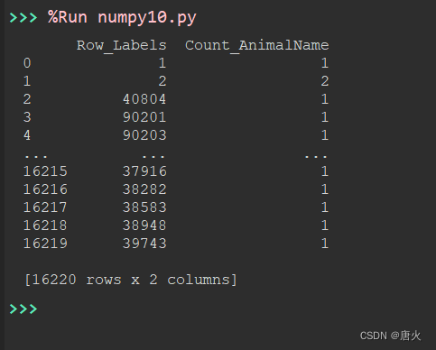 [Python]pandas中Series和读取外部数据