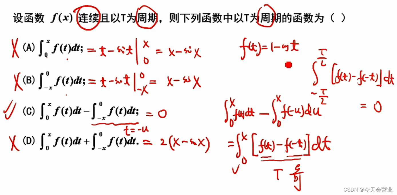 5.25每日一题（判断周期函数：基本定理（充要条件））