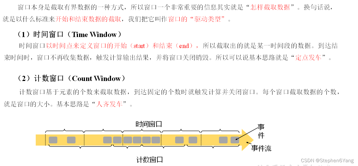 Flink窗口的概念和分类