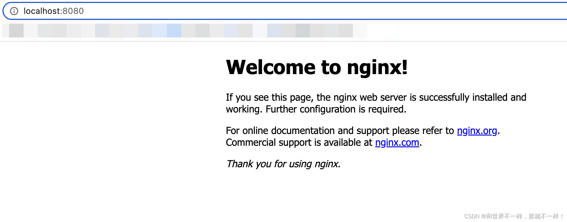 Mac安装Nginx