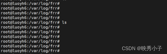 FRRouting<span style='color:red;'>学习</span>(<span style='color:red;'>一</span>) <span style='color:red;'>配置</span>日志文件