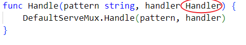 golang学习笔记——http.Handle和http.HandleFunc的区别与type func巧妙运用