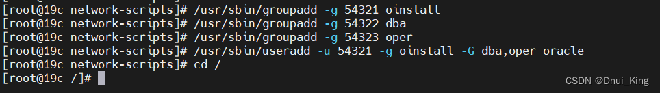 Oracle 19c <span style='color:red;'>傻瓜</span><span style='color:red;'>式</span><span style='color:red;'>安装</span>