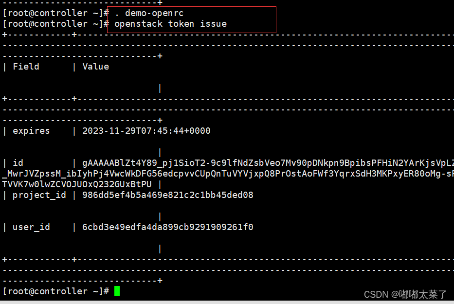 【Openstack Train安装】六、Keystone安装