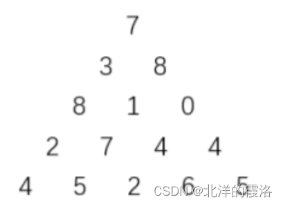 【动态规划】第十一届蓝桥杯省赛第二场C++ C组《数字三角形》（c++）