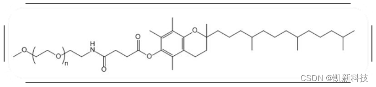 mPEG-VE，Methoxy-PEG-Vitamin E广泛应用于纳米新材料研究以及细胞培养等领域