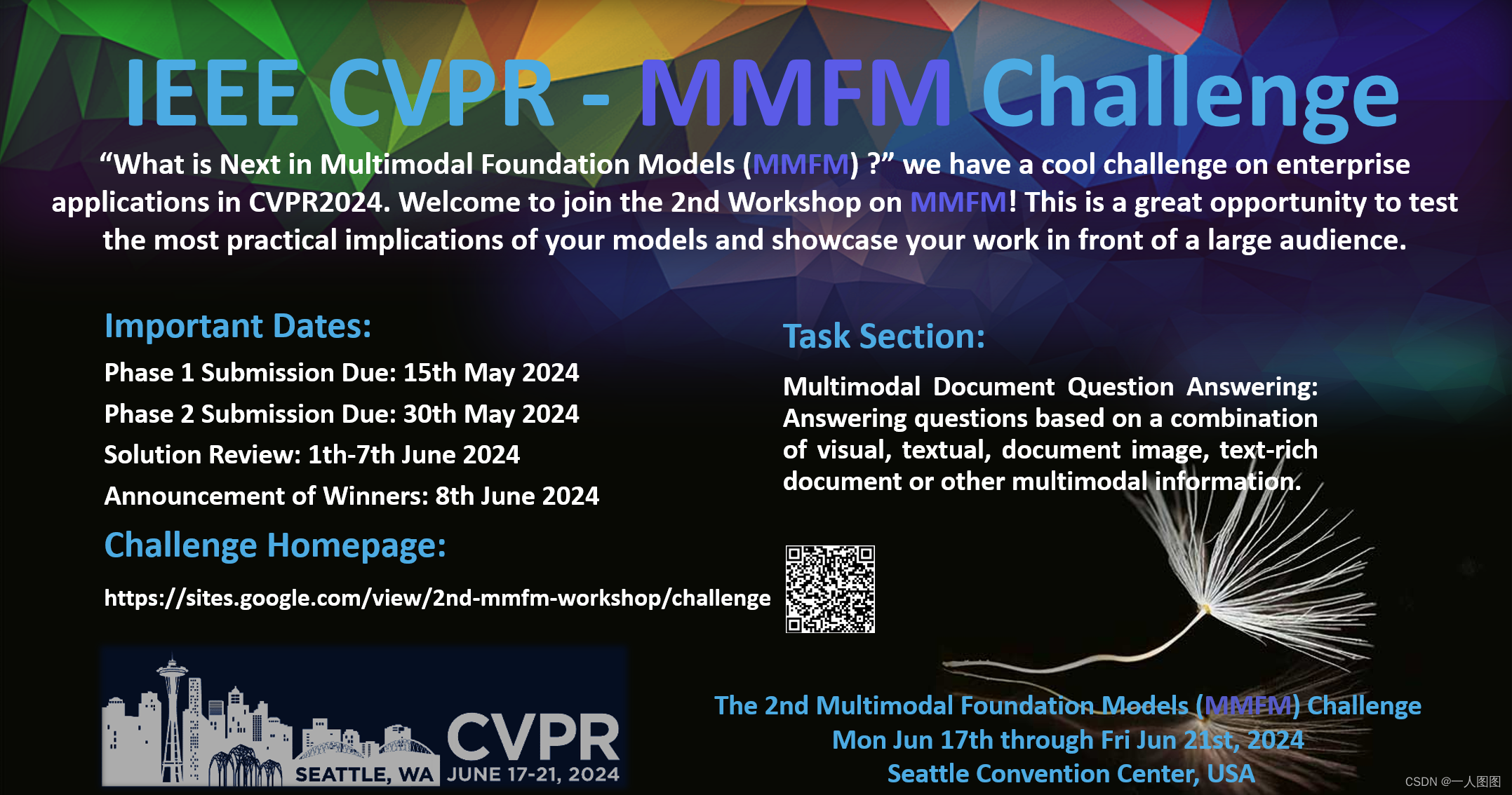 IEEE CVPR MMFM Challenge 2024 多模态基础模型挑战赛开始啦_多模态大模型比赛CSDN博客