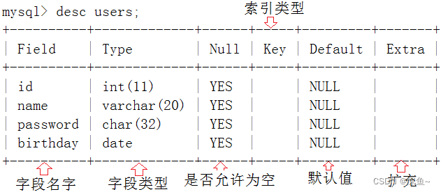 【MySQL】MySQL数据库基础|数据库的操作|常用数据类型|表的操作