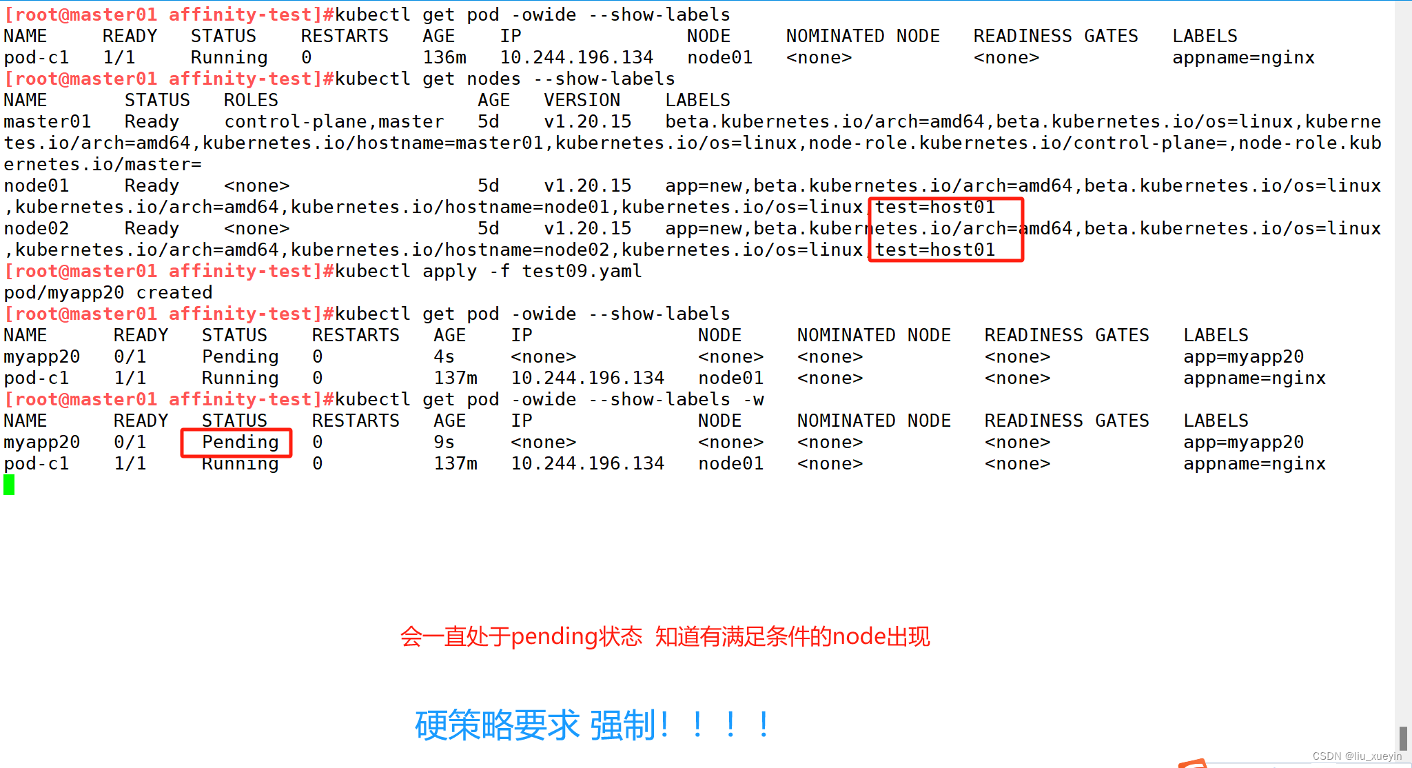 【kubernetes】关于k8s集群如何将pod调度到指定node节点？