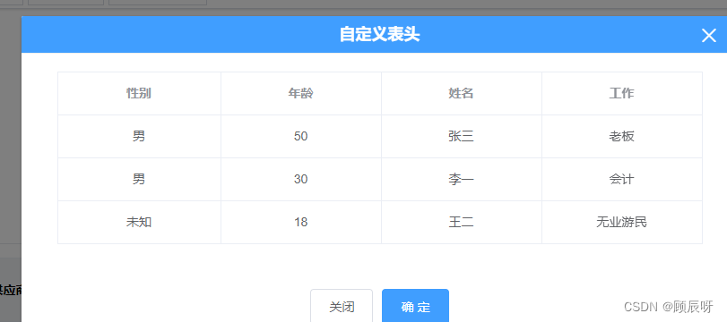 Element table 实现表格行、列拖拽功能