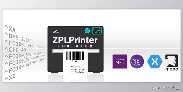 ZPLPrinter Emulator SDK for .NET 6.0.23.1123 Crack