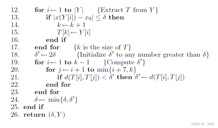 The Closest Pair Problem