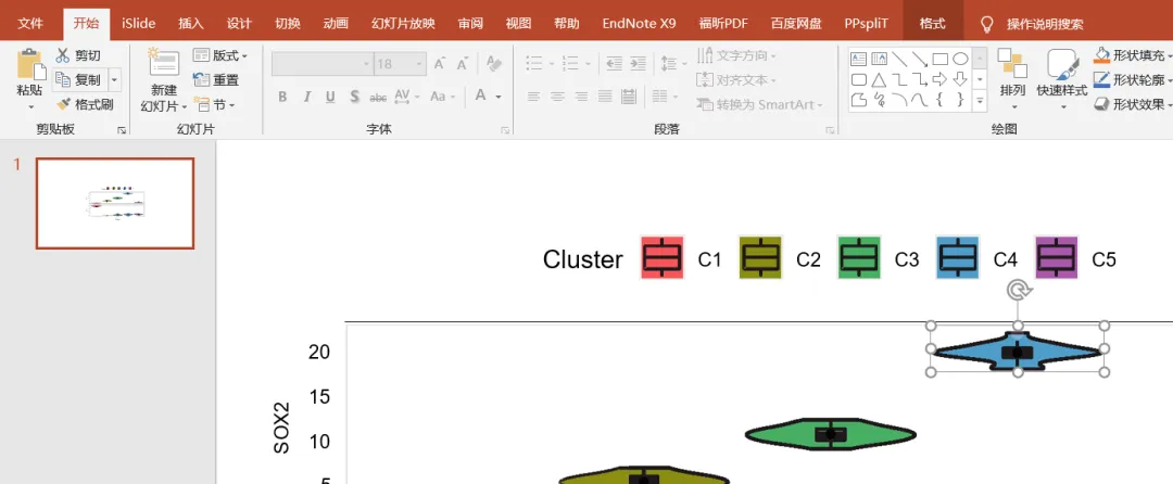 国自然和毕业论文的流程图用这个格式导入Word可无限放大