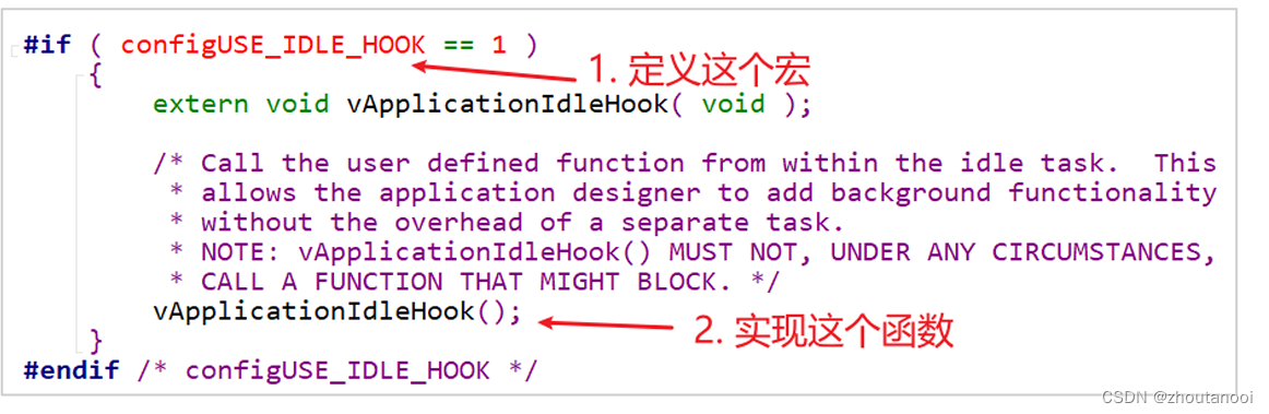 FreeRTOS操作系统学习——空闲任务及其钩子函数