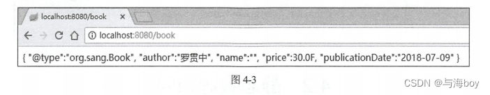 4.1 返回JSON数据