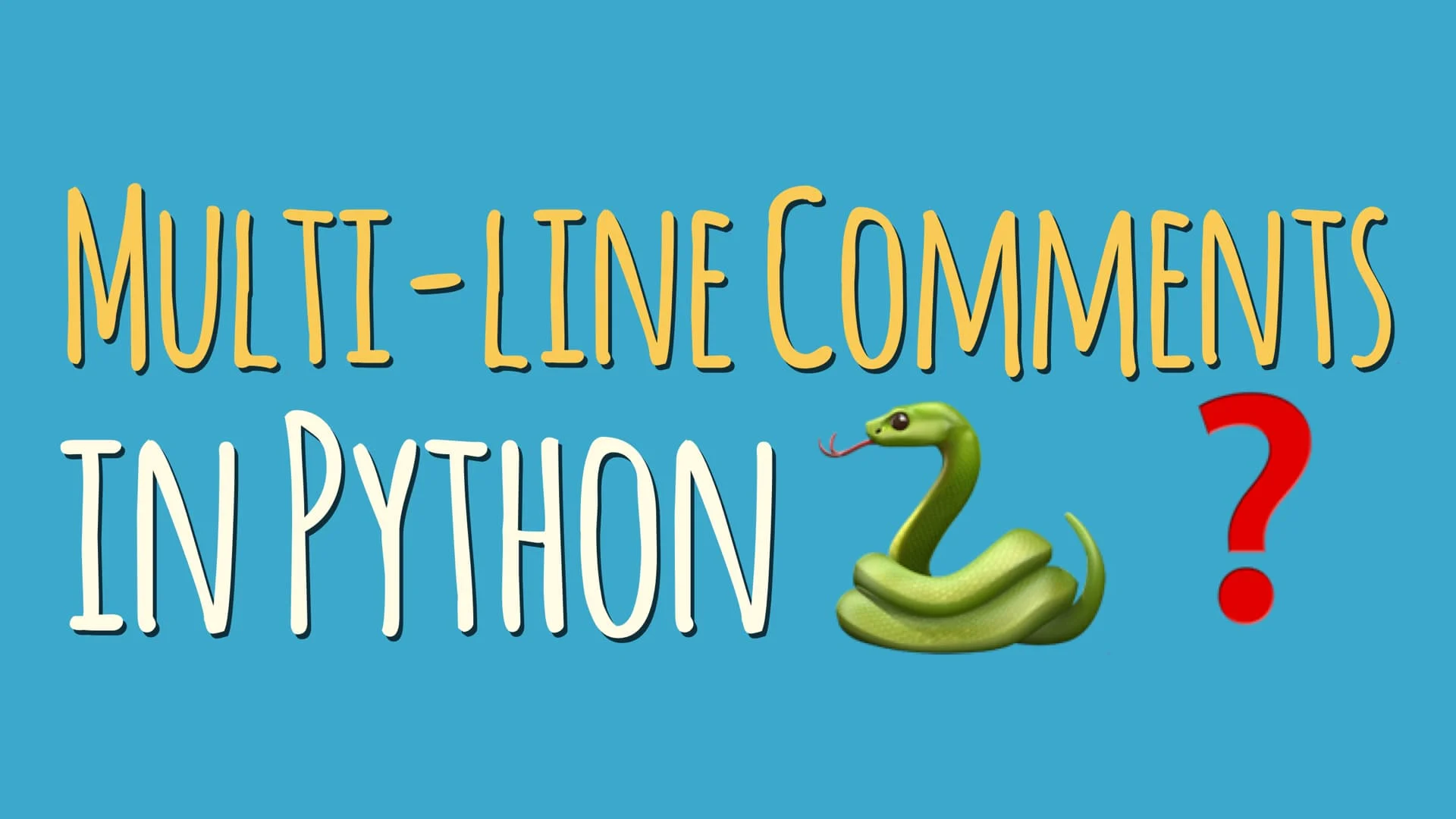 杂项：什么是 Python 中的多行注释？_python多行注释-CSDN博客