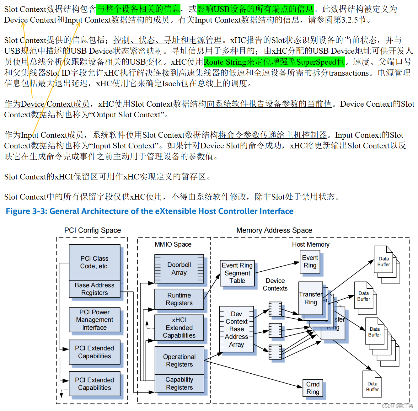 《xHCI 1.2》3体系结构概览