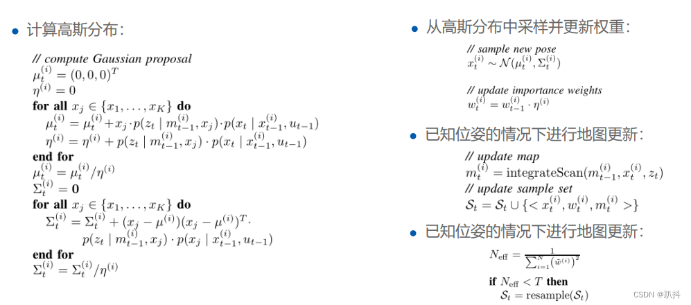 【激光SLAM】基于滤波的激光SLAM方法(Grid-based)