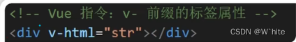 Vue—<span style='color:red;'>指令</span>