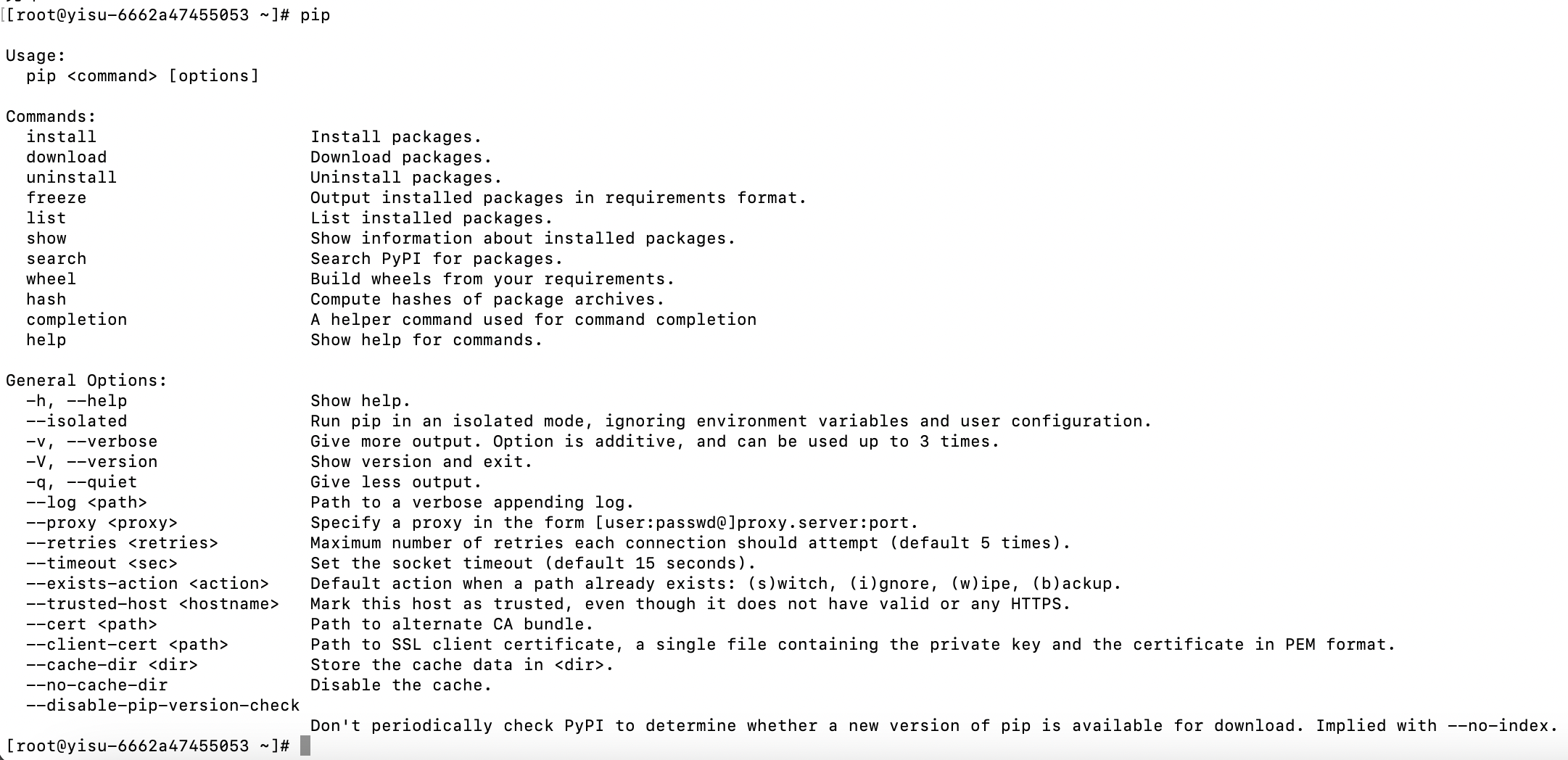 CentOS系统自带Python2无法使用pip命令