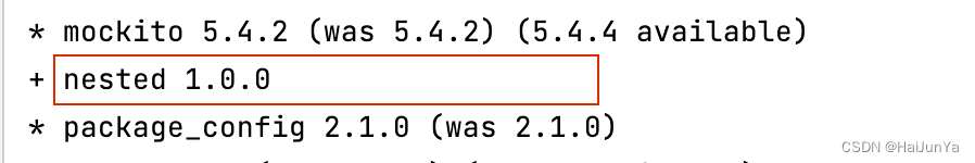 flutter Got socket error trying to find package nested at