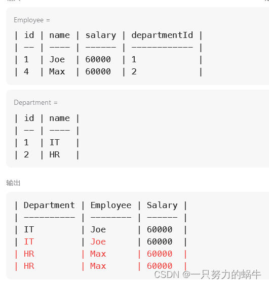 mysql多表查询时与子表的关系