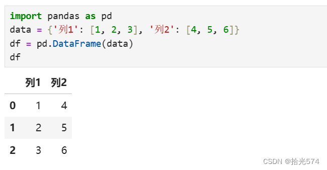 Python的DataFrame