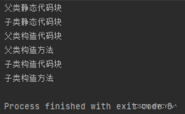 一文详解：Java中，父子类静态块、构造块、构造方法、成员变量之间的初始化先后顺序与执行先后顺序