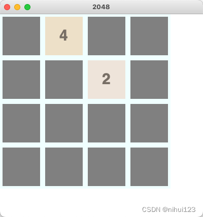 使用<span style='color:red;'>Python</span><span style='color:red;'>实现</span>2048<span style='color:red;'>小</span>游戏