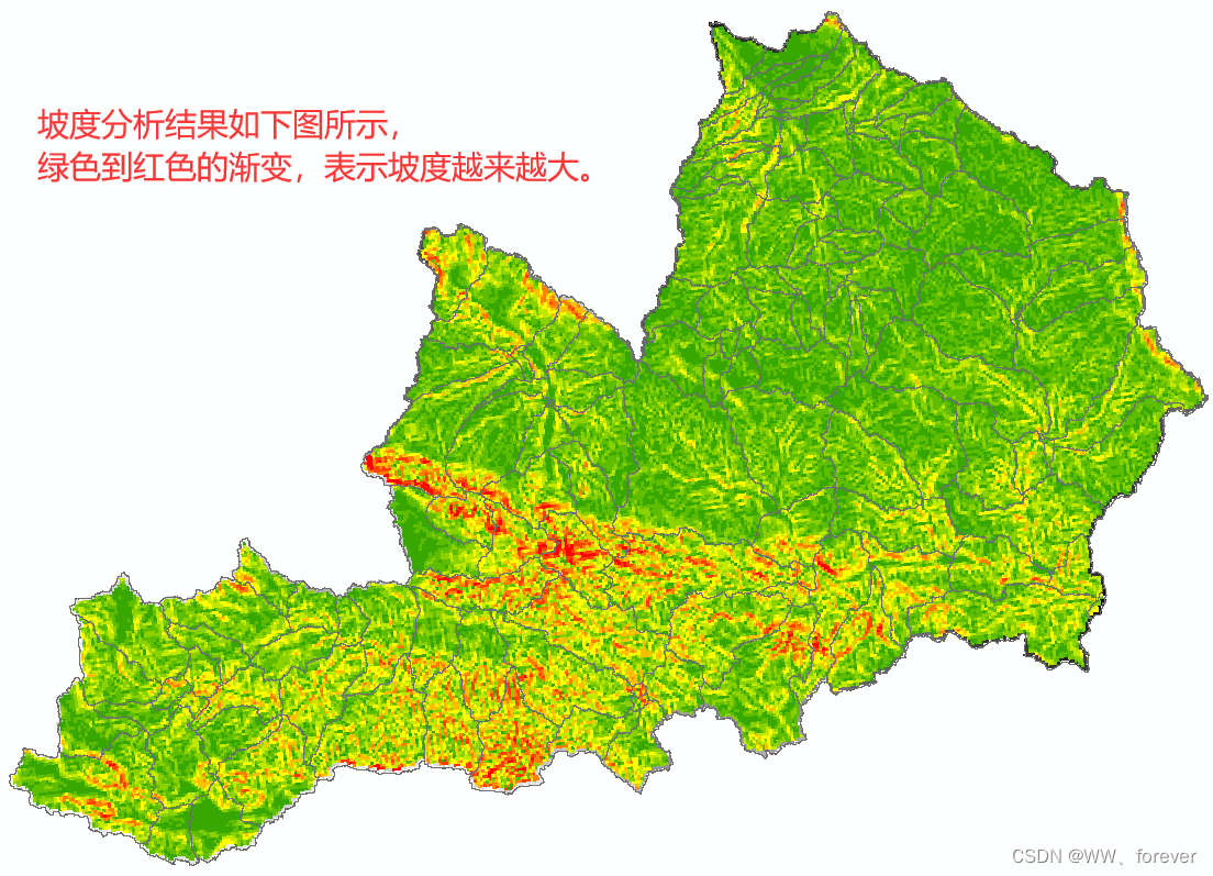 【ArcGIS】利用高程进行坡度分析：区域面/河道坡度