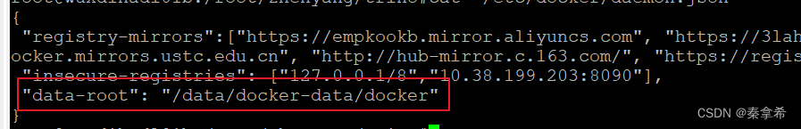 【docker】<span style='color:red;'>修改</span>docker<span style='color:red;'>的</span><span style='color:red;'>数据</span><span style='color:red;'>目录</span>