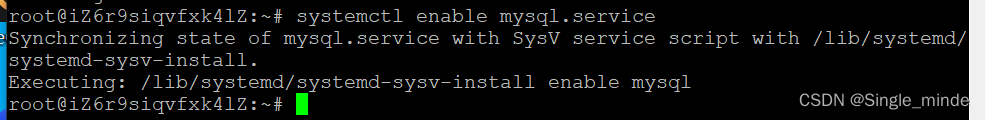 云服务器 nginx自启动、mysql自启动、pyhton后端自启动