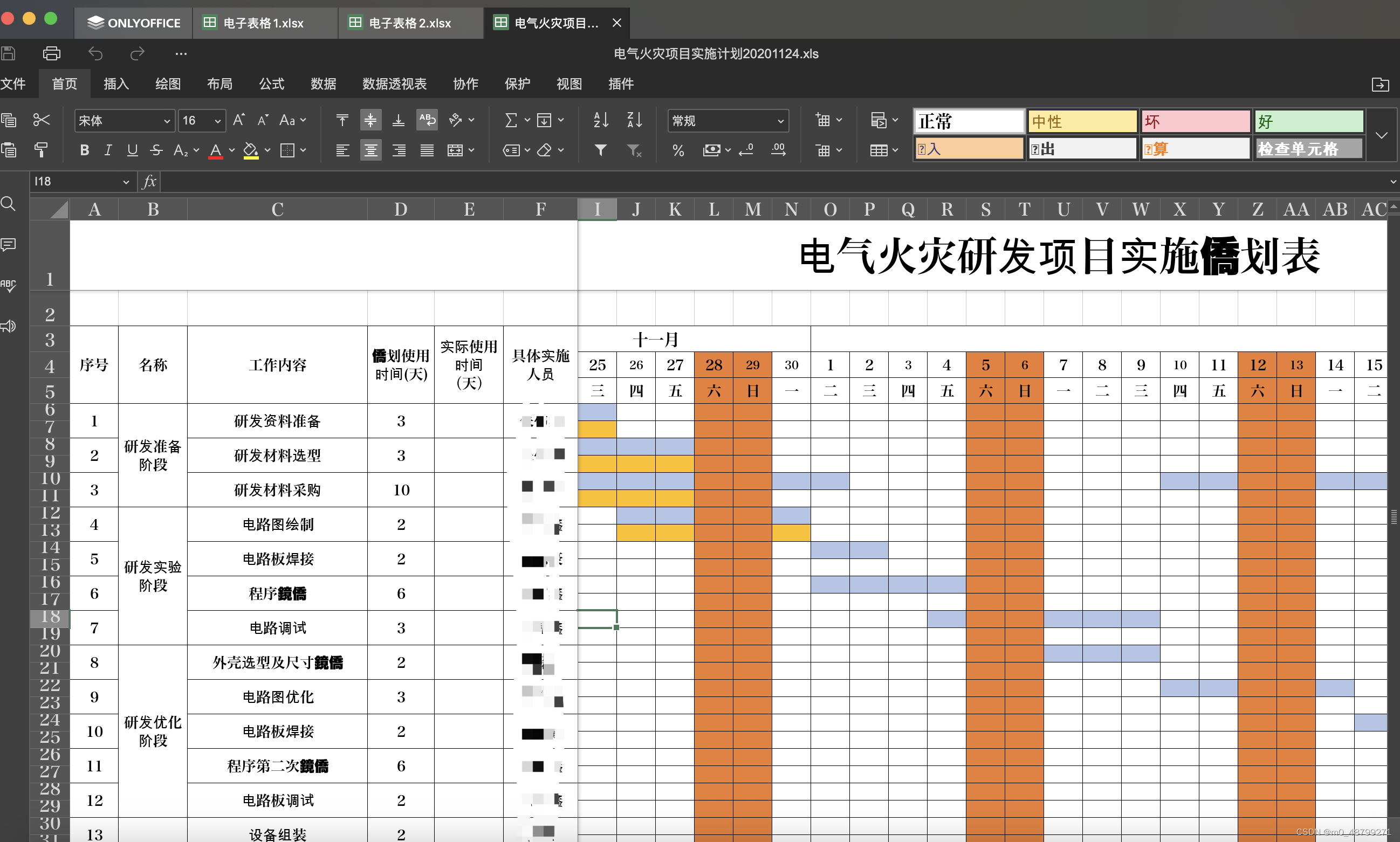 表单功能页面