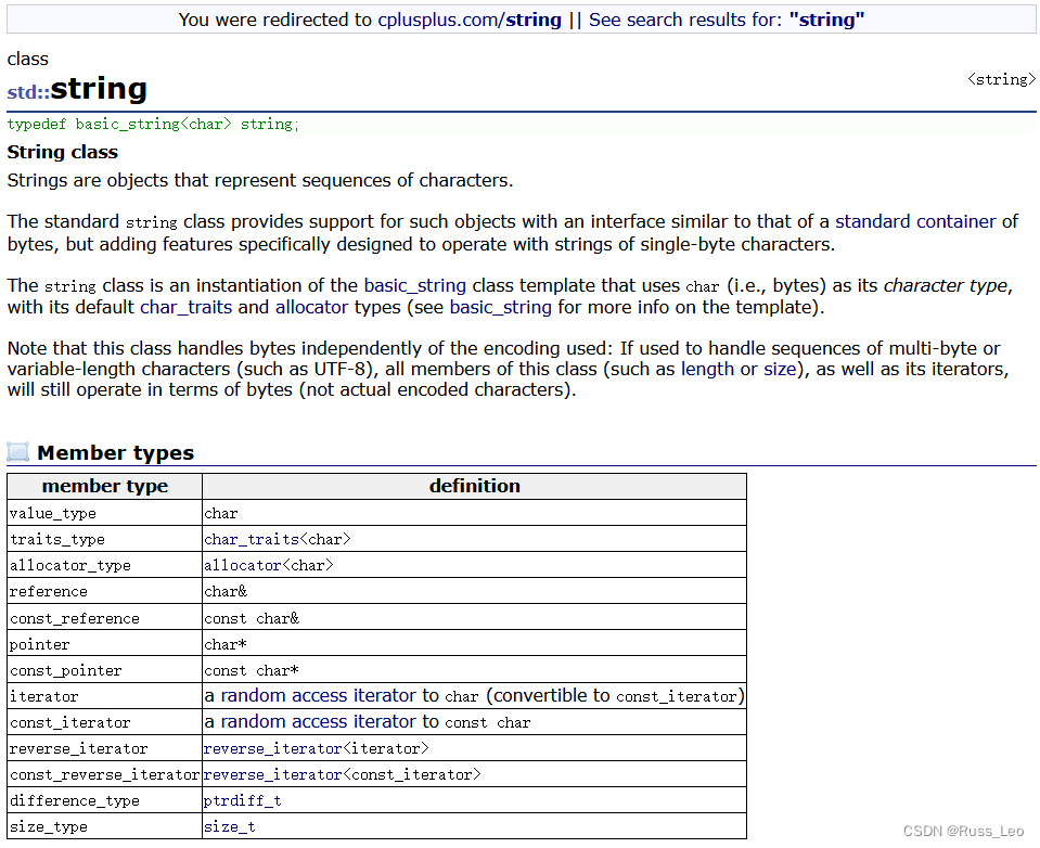 精通C++ STL(一):解开string类的面纱与高效应用