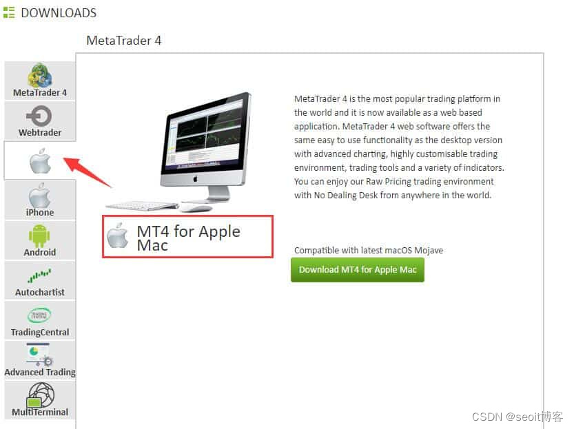 如何在苹果macOS上安装MT4和MT5?